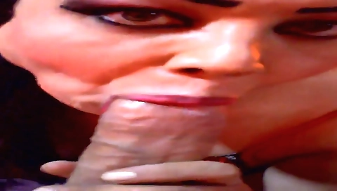 Transsexual girl takes off clothes and fucks her guy