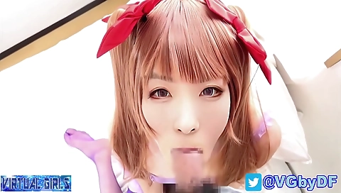 Sexy Shemale rides his cock till her pussy gets wet