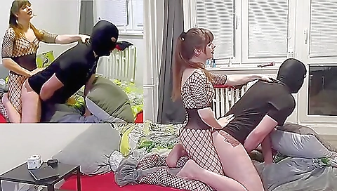 Big black cock fucked in the ass of a hairy teen girl