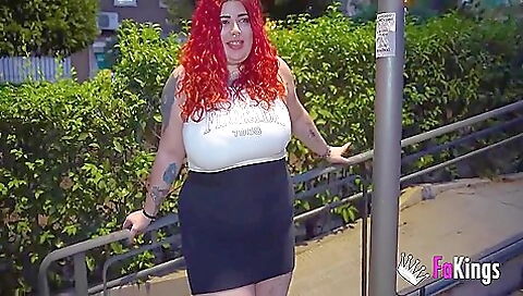 Trans babe with a tattooed body wants to be shown in porn